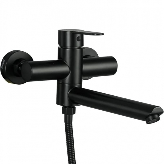 Смеситель для ванны FRAP H801-6 F32801-6 чёрный