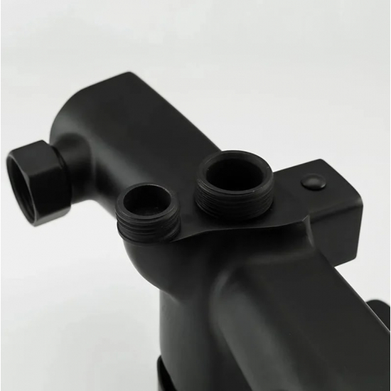 Смеситель для ванны FRUD R22152 чёрный