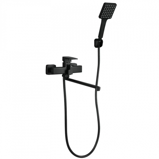 Смеситель для ванны FRUD R22152 чёрный