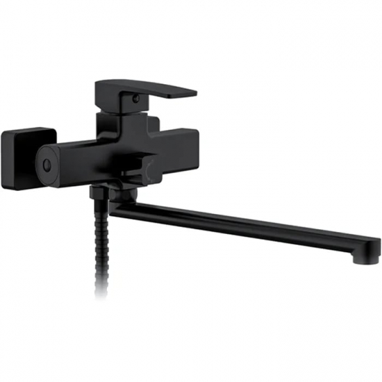 Смеситель для ванны FRUD R22152 чёрный