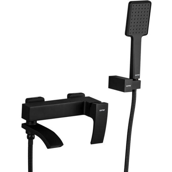 Смеситель для ванны GAPPO G07-6 G3207-6 чёрный