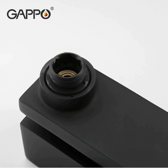 Смеситель для ванны GAPPO G07-6 G3207-6 чёрный