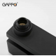 Смеситель для ванны GAPPO G07-6 G3207-6 чёрный