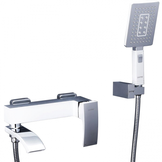 Смеситель для ванны GAPPO G07-8 G3207-8 белый/хром