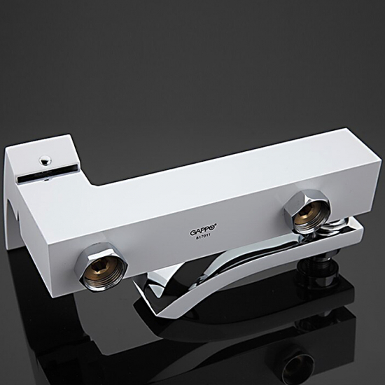 Смеситель для ванны GAPPO G07-8 G3207-8 белый/хром