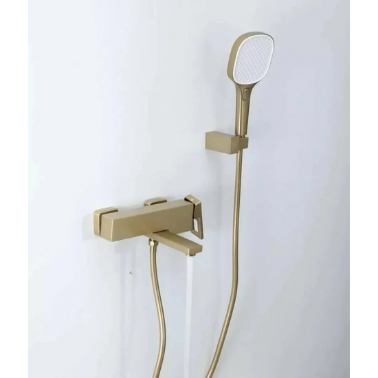 Смеситель для ванны GAPPO G17-3 G3217-3 золотой сатин