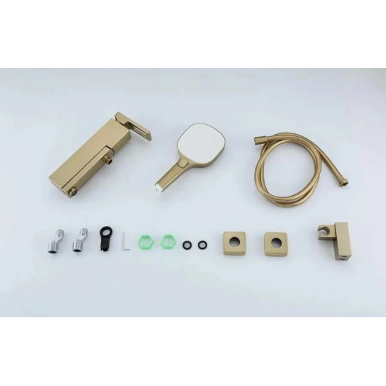 Смеситель для ванны GAPPO G17-3 G3217-3 золотой сатин