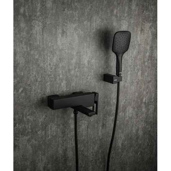 Смеситель для ванны GAPPO G17-6 G3217-6 чёрный