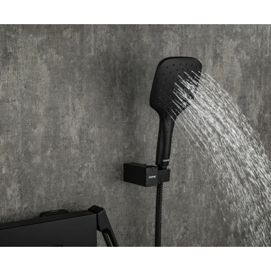 Смеситель для ванны GAPPO G17-6 G3217-6 чёрный