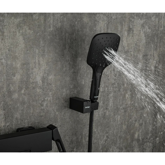 Смеситель для ванны GAPPO G17-6 G3217-6 чёрный