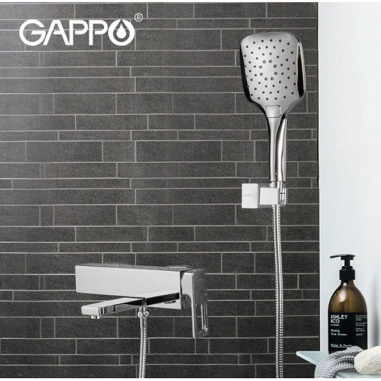 Смеситель для ванны GAPPO G18 G3018 хром