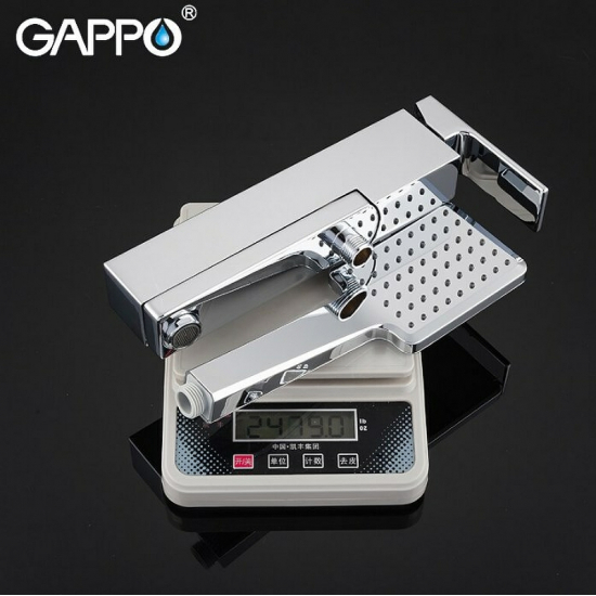 Смеситель для ванны GAPPO G18 G3218 хром