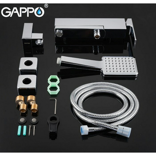 Смеситель для ванны GAPPO G18 G3218 хром