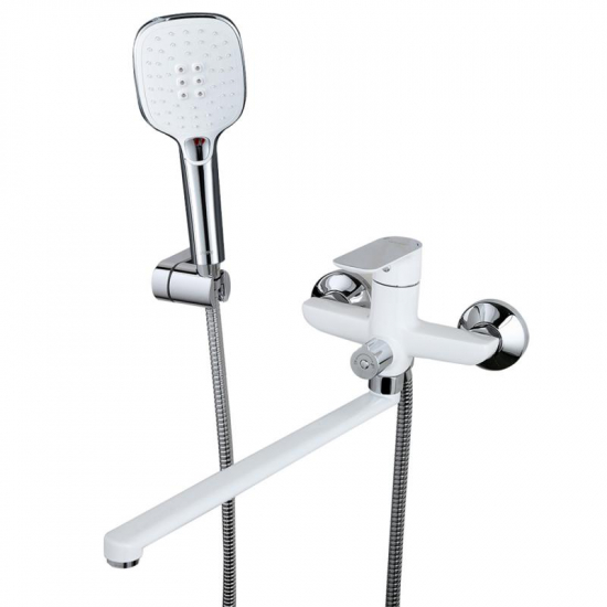 Смеситель для ванны GAPPO G48 G2248 белый/хром