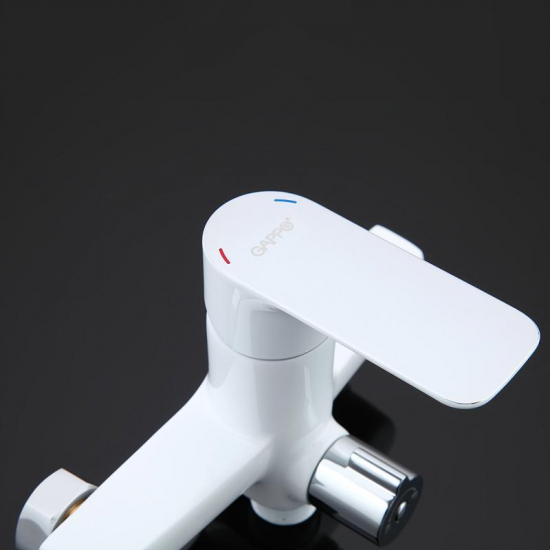 Смеситель для ванны GAPPO G48 G2248 белый/хром