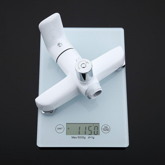 Смеситель для ванны GAPPO G48 G2248 белый/хром