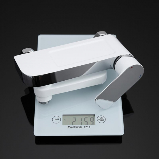 Смеситель для ванны GAPPO G48 G3248 белый/хром