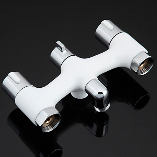 Смеситель для ванны GAPPO G49 G2249 хром/белый