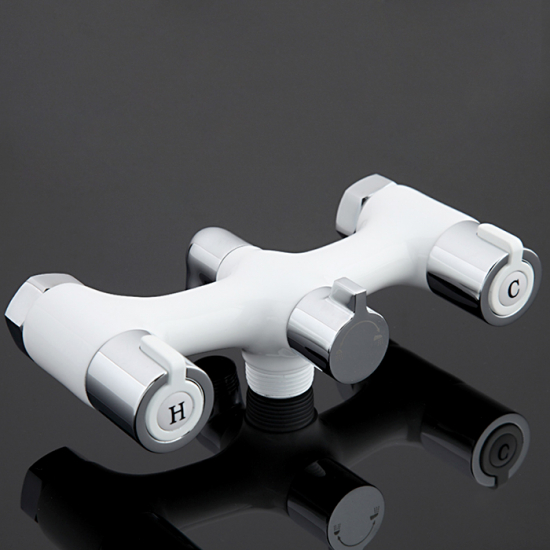 Смеситель для ванны GAPPO G49 G2249 хром/белый