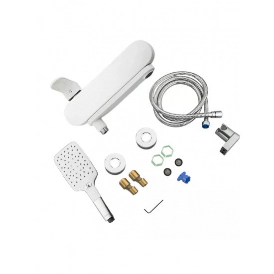 Смеситель для ванны GAPPO G83-8 G3283-8 белый/хром