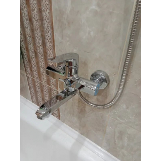 Смеситель для ванны GLAUF GOB3-A134 хром