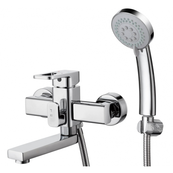 Смеситель для ванны GLAUF GOR3-A058 хром