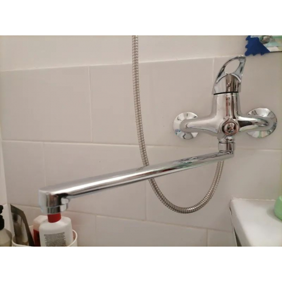 Смеситель для ванны GLAUF KLO7-A048 хром