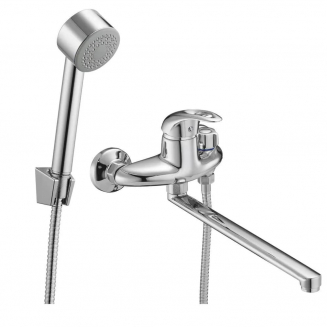 Смеситель для ванны GLAUF KLO7-B048 хром