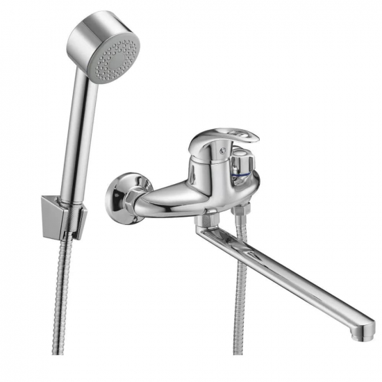 Смеситель для ванны GLAUF KLO7-B048 хром