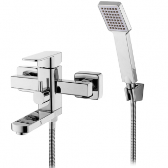 Смеситель для ванны GLAUF NEB3-A123 хром