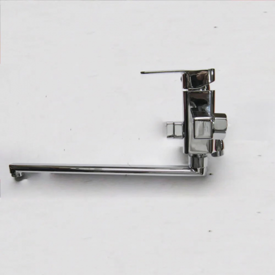 Смеситель для ванны GLAUF NEB7-A123 хром