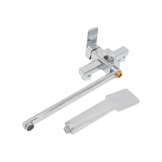 Смеситель для ванны GLAUF NEB7-B123 хром