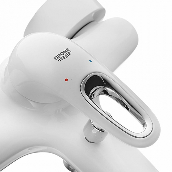 Смеситель для ванны GROHE Eurostyle New 33591LS3 белая луна