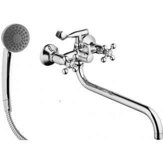 Смеситель для ванны HAIBA HB19 HB2619-2 хром