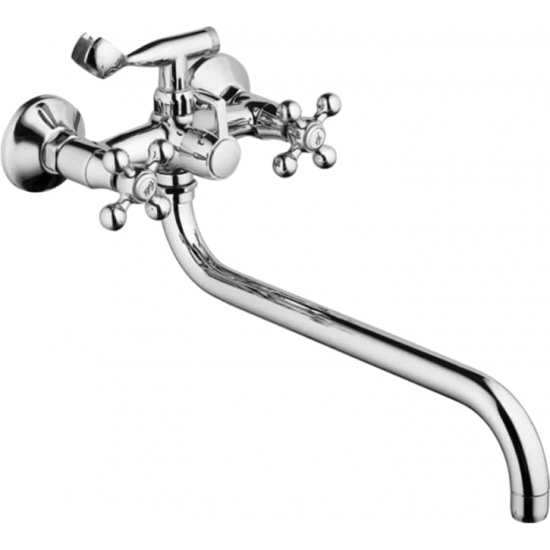 Смеситель для ванны HAIBA HB19 HB2619-2 хром