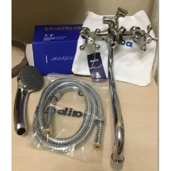 Смеситель для ванны HAIBA HB2208-2 хром