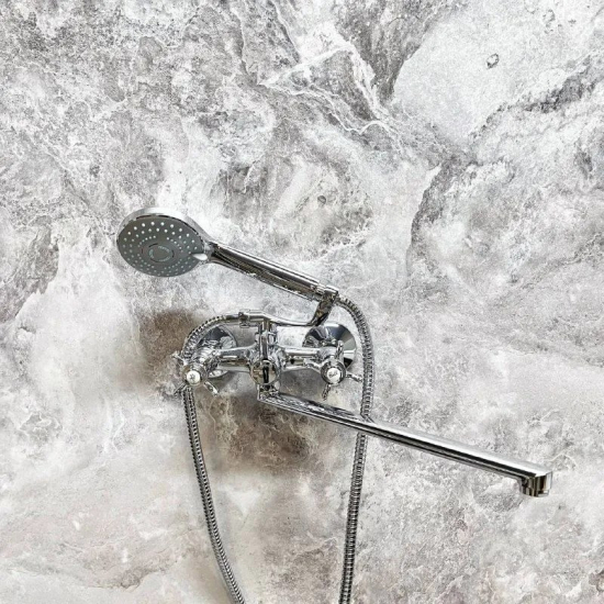 Смеситель для ванны HAIBA HB24 HB2124 хром