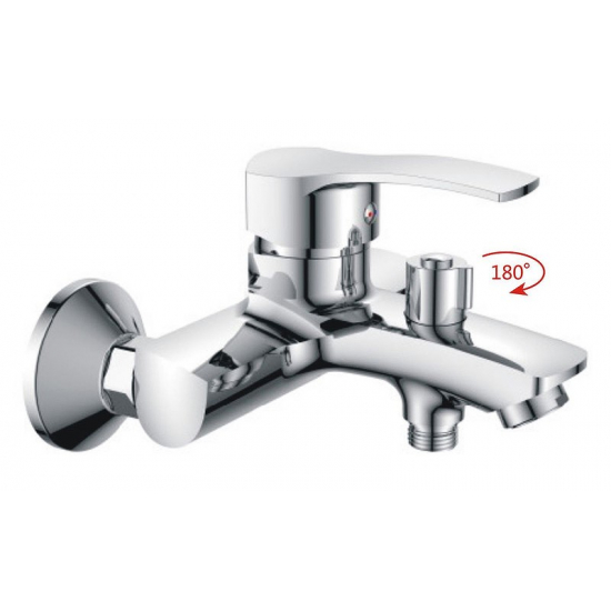 Смеситель для ванны HAIBA HB6070 хром