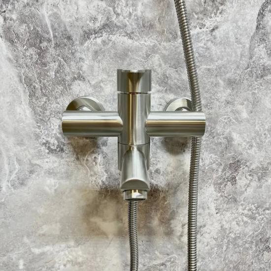 Смеситель для ванны HAIBA HB60801 из нержавеющей стали