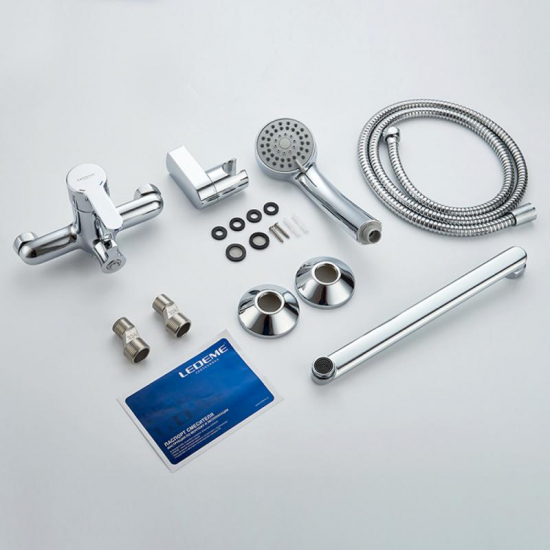 Смеситель для ванны LEDEME H03 L2203 хром