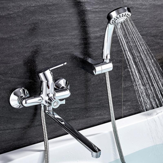 Смеситель для ванны LEDEME H03 L2203 хром