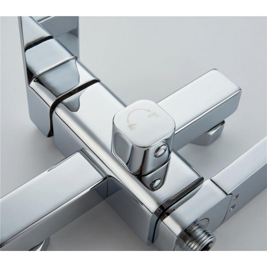 Смеситель для ванны LEDEME H33 L3233 хром