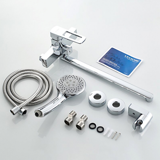 Смеситель для ванны LEDEME H67 L2267 хром