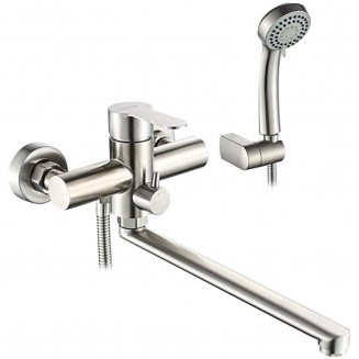 Смеситель для ванны LEDEME H703 L72203 из нержавеющей стали, сатин