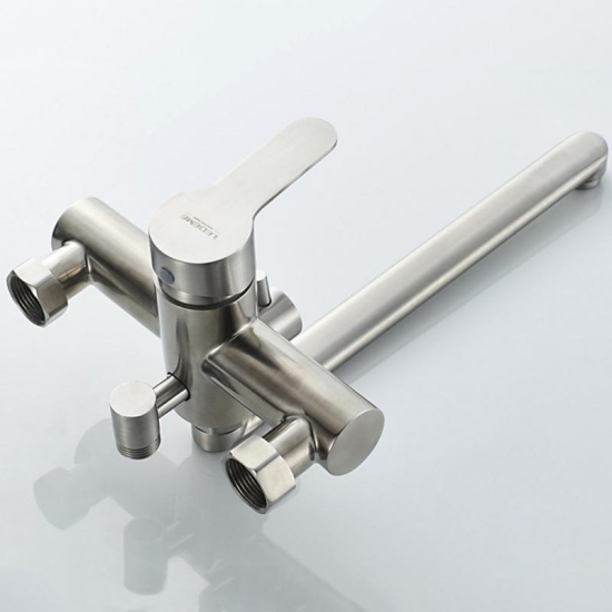 Смеситель для ванны LEDEME H703 L72203 из нержавеющей стали, сатин