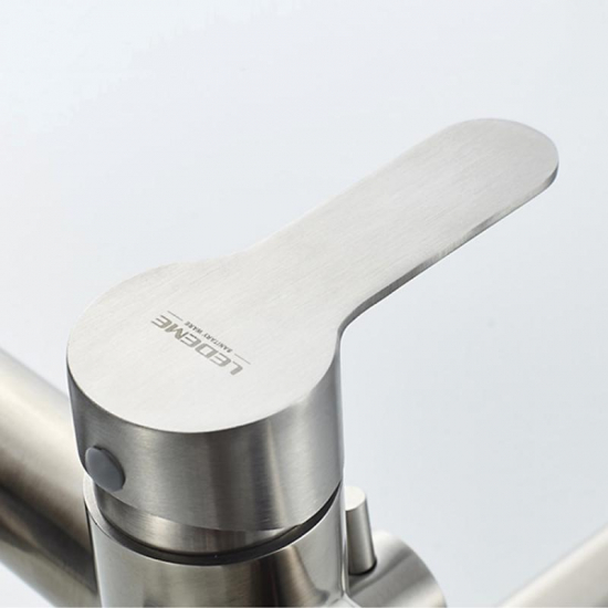 Смеситель для ванны LEDEME H703 L72203 из нержавеющей стали, сатин