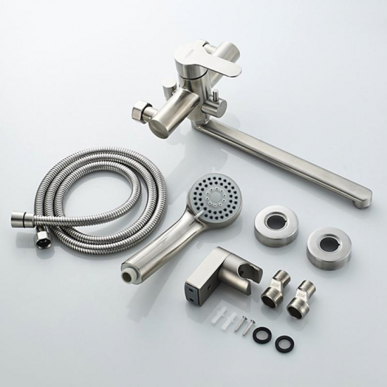 Смеситель для ванны LEDEME H703 L72203 из нержавеющей стали, сатин