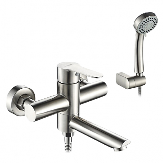 Смеситель для ванны LEDEME H703 L73103 из нержавеющей стали, сатин