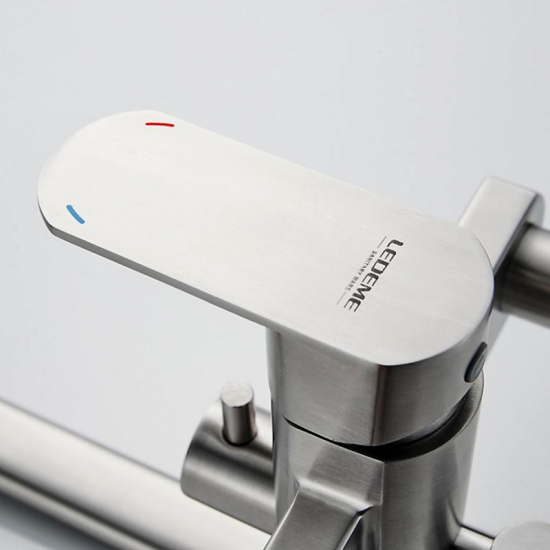 Смеситель для ванны LEDEME H716 L72216 из нержавеющей стали