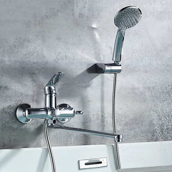 Смеситель для ванны LEDEME H72 L2272 хром